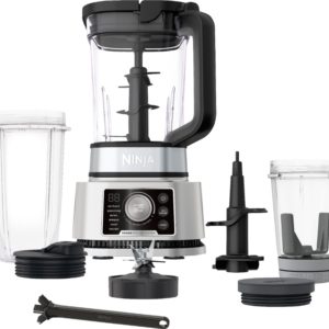 Ninja - Ninja® Foodi™ Power Pitcher System. Smoothie Bowl Maker + 4in1 and Personal Blender 1400WP smartTORQUE™ 6 Auto-iQ® - Silver