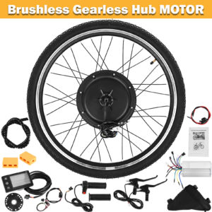 Electric Bicycle Kit 48V 1000W Rear Wheel E Bike Motor Conversion Hub LCD Meter
