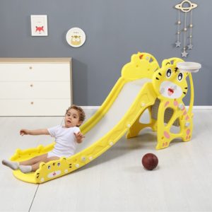 Children Slide Basketball Frame, Climbing Stairs, Unisex, Indoor And Outdoor Use