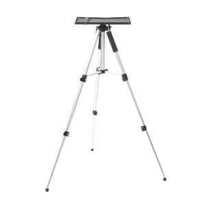 Compatible with Apple, Projector Bracket Round Tube Thickening With Pallet 39x29 Adjustable Projector Tripod